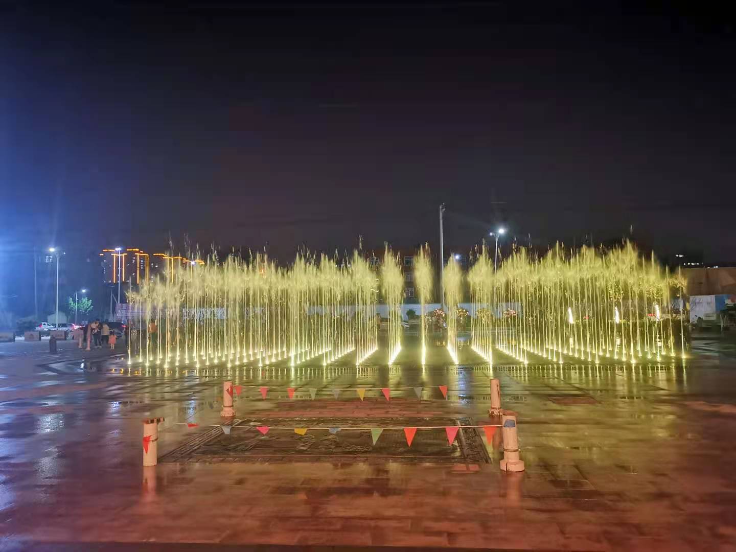 莆田郑州旱地音乐喷泉案例实景